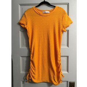 Free People Orange Mini Dress